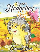 Beautiful Hedgehog Coloring Book