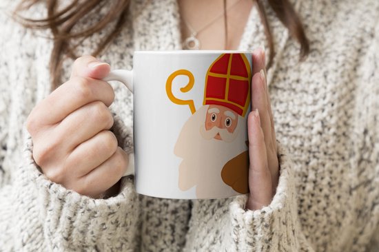 Mug - Sinterklaas - Cadeaux - Citation - Sint - 350 ML - Tasse