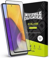 Ringke ID Glass Screenprotector voor de Samsung Galaxy A72 - Zwart