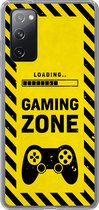 Geschikt voor Samsung Galaxy S20 FE hoesje - Gaming - Quotes - Controller - Gaming zone - Game - Siliconen Telefoonhoesje