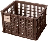 Basil Bicycle Crate L - Groot - 40 Litres - Marron