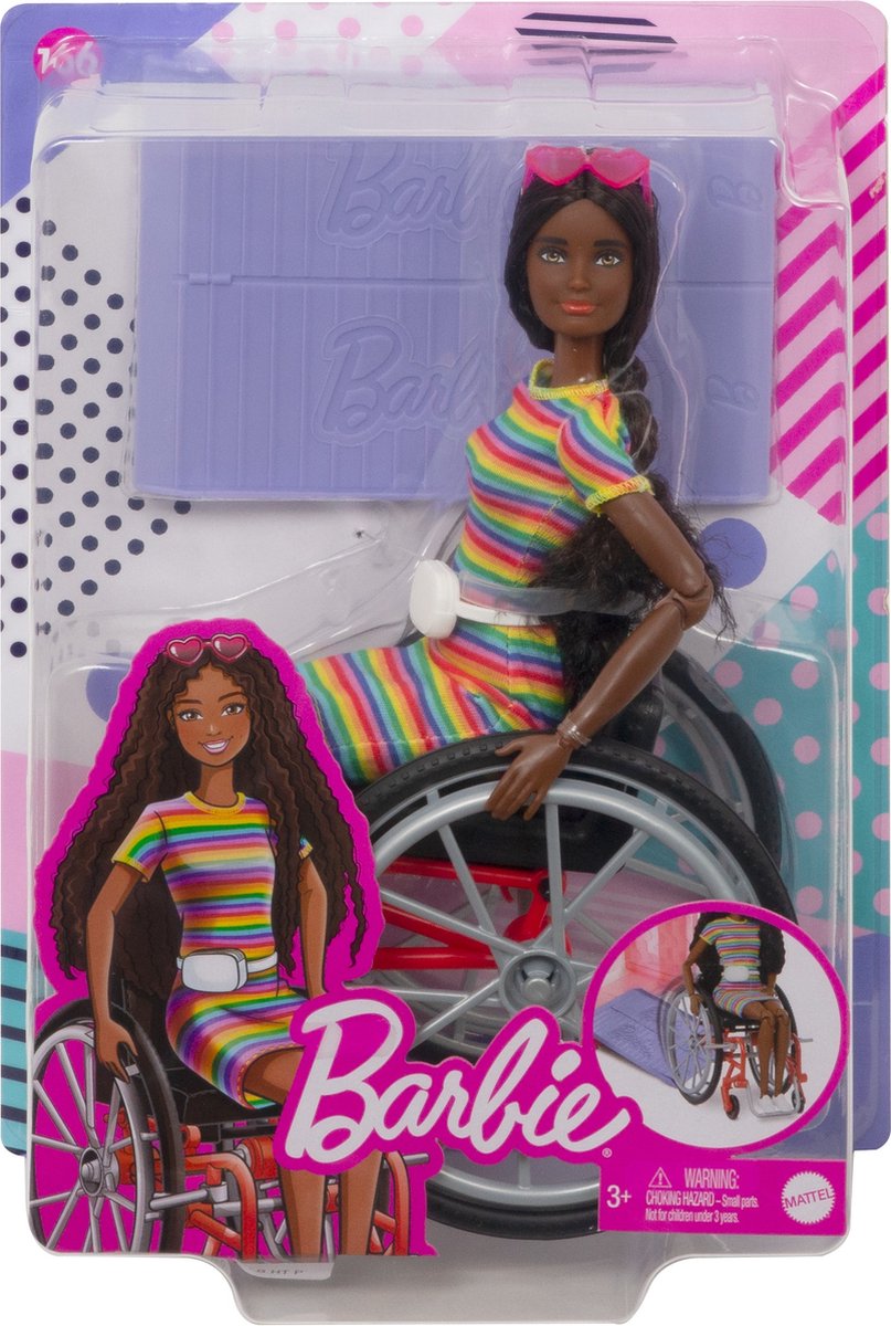Barbie Fashionistas Et Son Fauteuil Roulant