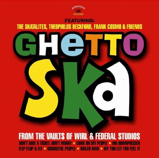 Various Artists - Ghetto Ska: From The Vaults Of Wirl & Federal Studios (LP)