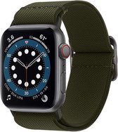 Spigen Fit Lite Geschikt voor Apple Watch 41MM / 40MM / 38MM Bandje Nylon Khaki