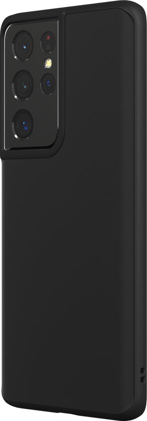 RhinoShield SolidSuit Backcover Samsung Galaxy S21 Ultra hoesje - Classic  Black 