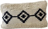 Mycha Ibiza - Bohemian - sierkussen - Boho kussen - beige - 30x50 cm – IBZ33