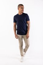 P&S Heren T-shirt-KEVIN-navy-XXL