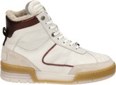 Shabbies dames sneaker - Wit rood - Maat 39