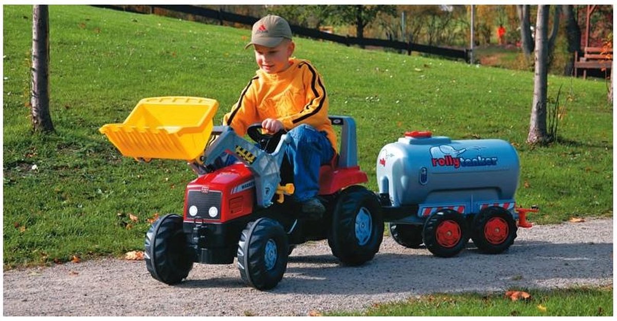 Rolly Toys Aanhanger - Giertank met Dubbele Wielen – foto 2