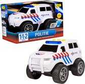 112 Serie Politieauto Met Licht & Geluid Junior 18 X 10,5 Cm Wit