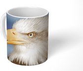 Mok - Koffiemok - Arend - Macro - Wit - Mokken - 350 ML - Beker - Koffiemokken - Theemok