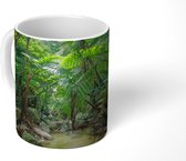 Mok - Riviertje in tropische jungle - 350 ML - Beker