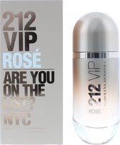 Carolina Herrera 212 Vip Rose Eau De Parfum Spray 80 Ml For Women
