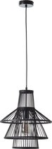 Brilliant lamp Hartland hanglamp 35cm zwart 1x A60 E27 25W kabel inkortbaar / in hoogte verstelbaar