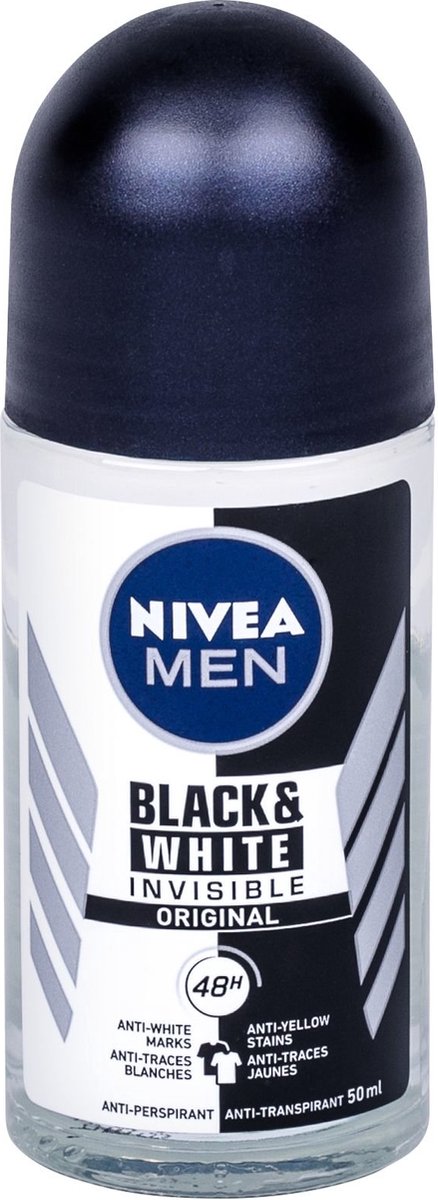 Goedkoopste NIVEA MEN Invisible for Black & White Power - Deodorant Roller