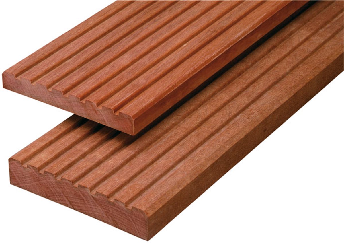 Bol.com Intergard Vlonderplanken hardhout Massaranduba 395cm (21x145mm) aanbieding
