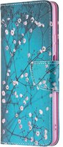 Xiaomi 11T / 11T Pro Hoesje Portemonnee Book Case met Blossom Print