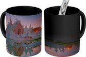 Magische Mok - Foto op Warmte Mok - Thaise tempel - 350 ML
