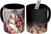 Magische Mok - Foto op Warmte Mok - Granola op een lepel - 350 ML