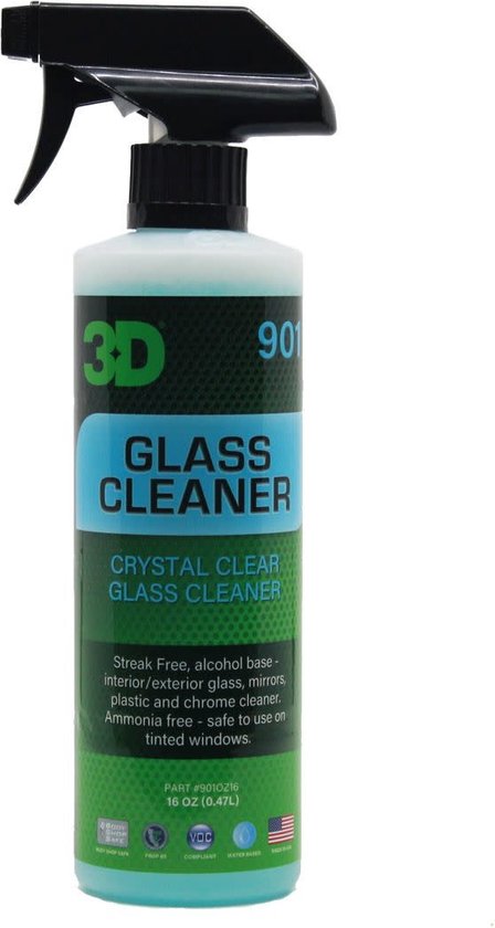 3D Glass Cleaner 16 oz.