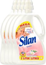 SILAN Sensitive - 4 x 3L - Wasverzachter - Voordeelverpakking
