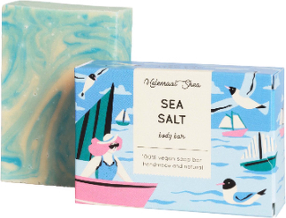 Goedkoopste Helemaalshea-Sea Salt body bar-zoutzeep-lichaamszeep