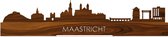 Standing Skyline Maastricht Palissander hout - 60 cm - Woondecoratie design - Decoratie om neer te zetten - WoodWideCities