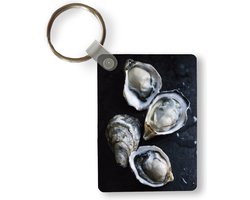 Sleutelhanger - Rauwe oesters - Uitdeelcadeautjes - Plastic