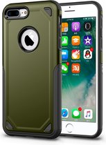 Mobiq - Extra Beschermend Hoesje iPhone 8 Plus / 7 Plus | Groen