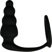 Cockring Met Geribbelde Buttplug - Sextoys - Cockringen