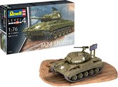 Revell Modelbouwset M24 Chaffee 7,3 Cm Legergroen 71-delig