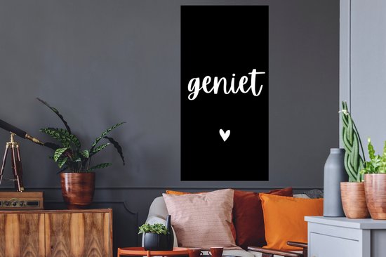 Stickers muraux - Citations - Proverbes - Enjoy - 60x120 cm - Film adhésif