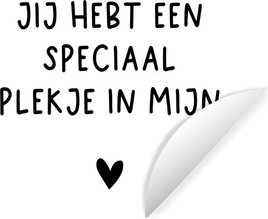 WallCircle - Muurstickers - Behangcirkel - Een speciaal plekje in mijn
