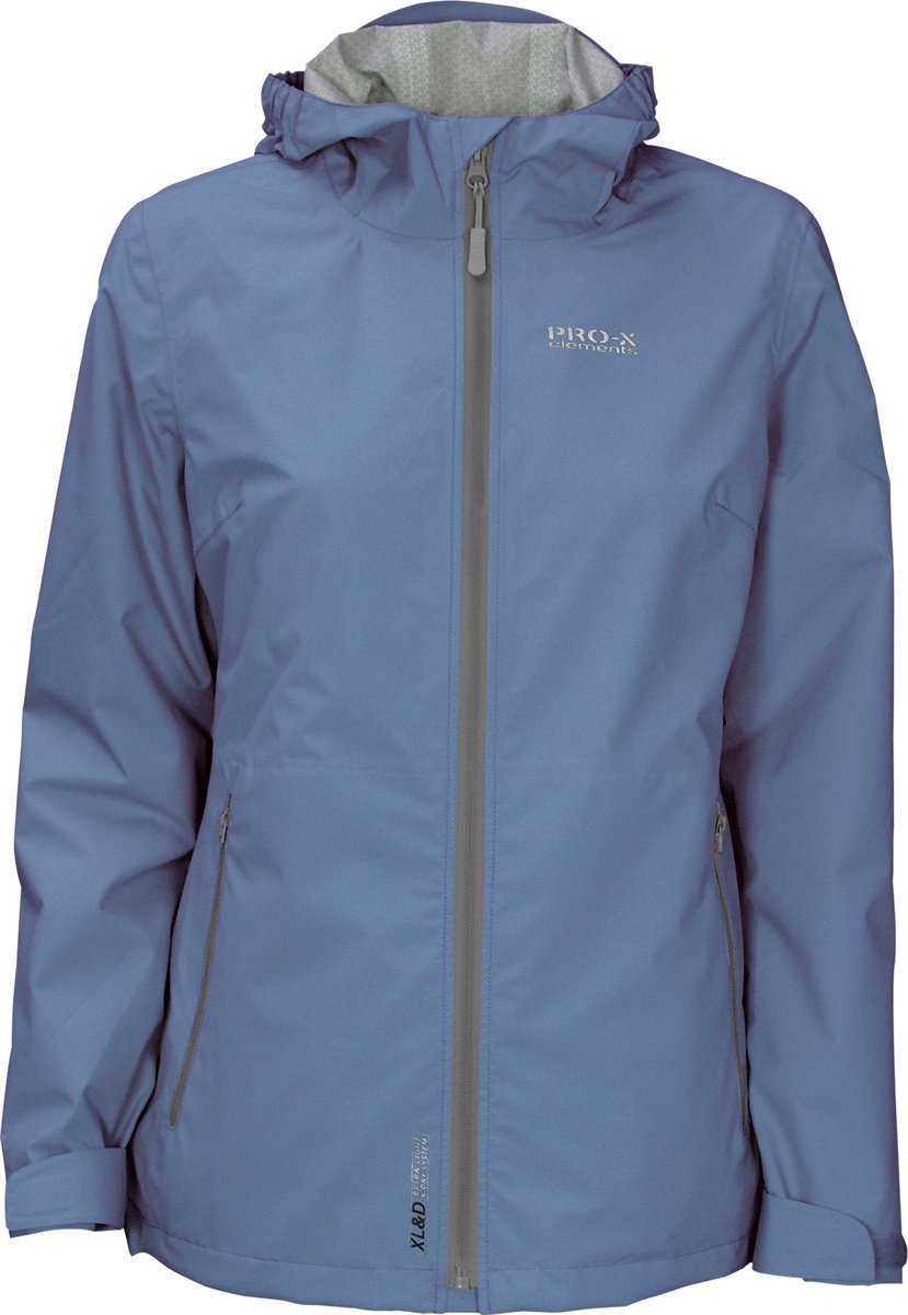 Pro-X Elements &D regenjas voor dames Kim Blauw