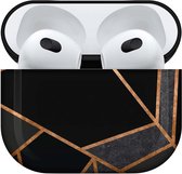 iMoshion Design Hardcover Case voor de AirPods 3 (2021) - Black Graphic