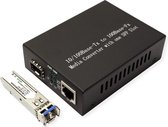 VALUE Fast Ethernet-converter, RJ-45 - LC (incl. Mini-GBIC)