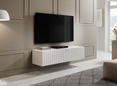 Tiroir de meuble - Meuble TV William - Wit - 150 cm