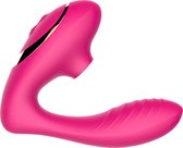 Yonovo® U-shape luchtdruk vibrator - G Spot Stimulator & Clitoris Masturbator- Seksspeeltjes vrouwen - Erotiek Toys - Roze