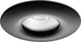 LED IP65 Badkamerspot Selin -Rond Zwart -Warm Wit -Dimbaar -4W -Philips LED