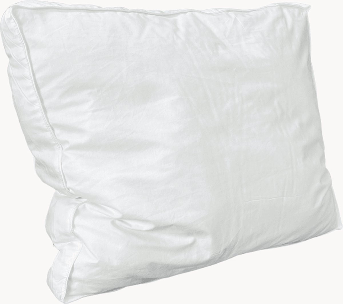 Y-not® - Luxe Synthetisch Donzen Kussen - Premium Comfort voor een Rustgevende Slaap - Ideaal voor Rug en Buikslapers - Doosvormig Kussen - Antibacterieel - 50x60 cm