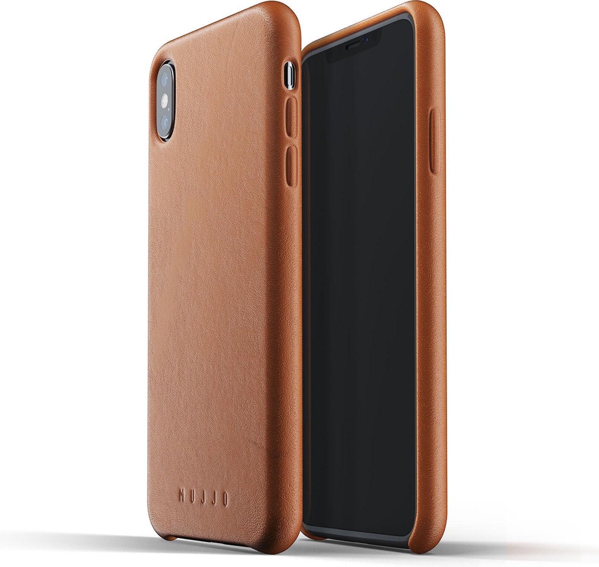 Mujjo - Full Leather Case iPhone XS Max - tan