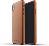 Mujjo - Full Leather Case iPhone XS Max - tan