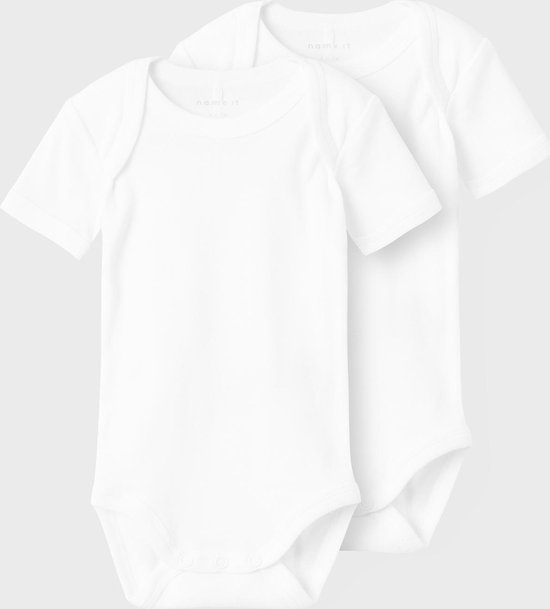 Body Neonato In Cotone Biologico - Maniche Lunghe Unisex - NAME IT Design Danese - Stampa Animali