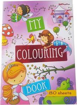 Prinsessen Kleurboek - My Colouring Book - Kleurboek Meisjes Prinsessen - Kleurboeken voor Kinderen - Tekenboek voor Kinderen - Tekenen Kinderen - Kleurplaten - 80 Tekenpagina's - 21 x 29,7 cm - Vanaf 3 jaar - Multi Kleuren