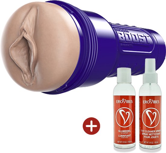 Fleshlight Boost Bang Light Medium Masturbator Voordeelpakket