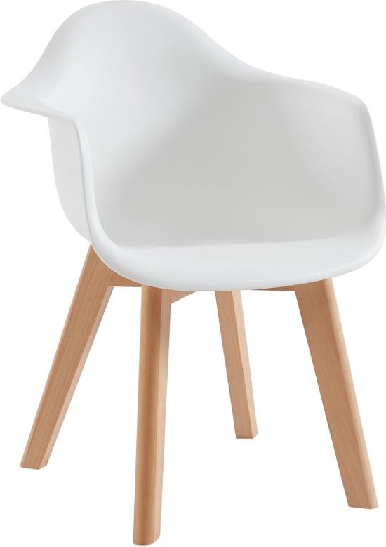 Ensemble table enfant LOULOUNE + 2 chaises LILINOU - Blanc