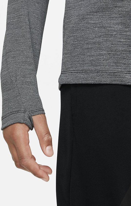 Nike Dri-Fit Training Top Hoody Garçons - Grijs/ Oranje - Taille 152