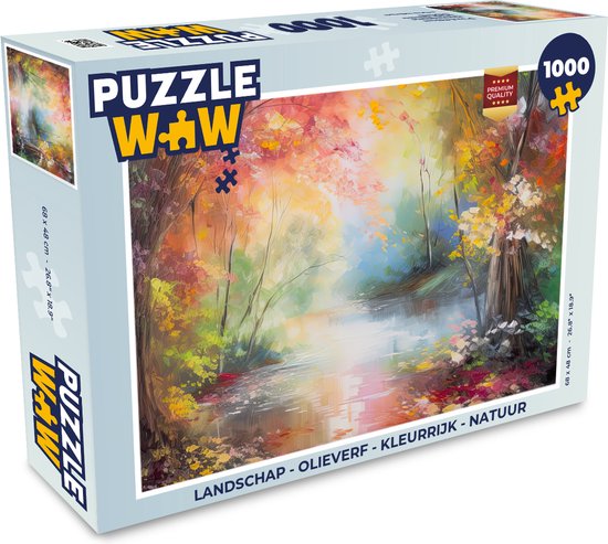 Puzzle Paysage - Forêt - Couleurs - Nature - Puzzle - Puzzle 1000 pièces  adultes | bol