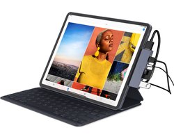 iMounts iPad USB-C hub – HDMI – SD reader – USB3.0 – Aux – Space Gray