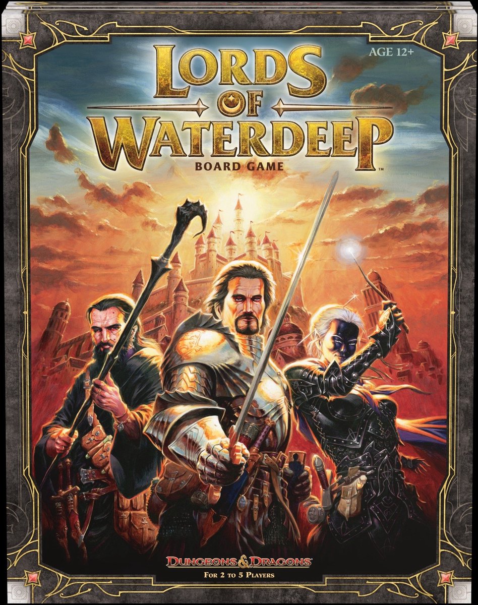 Dungeons & Dragons Lords of Waterdeep Engelstalig Bordspel bol